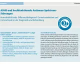 Titel: ADHS und hochfunktionale Autismus-Spektrum-Störungen. Wann kann man Autismus feststellen? Die Zusammenfassung erklärt die Komorbidität und Diagnostik.