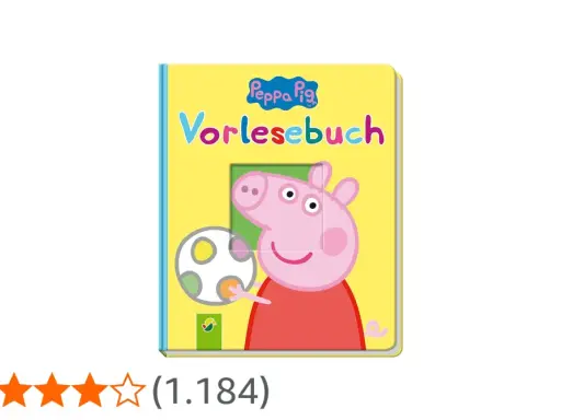 Peppa Wutz Vorlesebuch mit Ball. Ein fröhliches Buch für kleine Fans von Peppa Wutz.