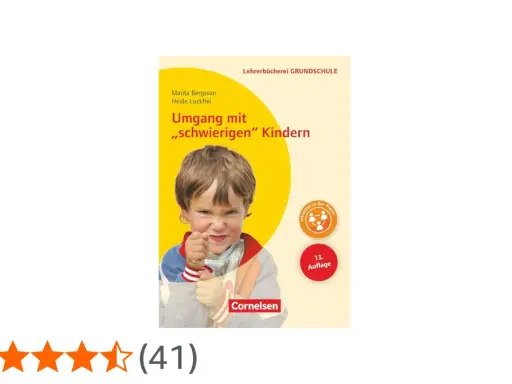 Buchcover: "Umgang mit „schwierigen“ Kindern" in der Grundschule. Ein Junge schaut grimmig.